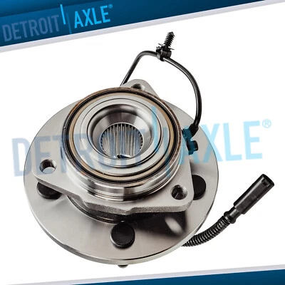 Rolamento de roda dianteira e conjunto de cubo para Mitsubishi Raider Dodge Ram Dakota com ABS - Imagem 1 de 4