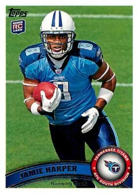 Jamie Harper 382 2011 Topps Rookie RC - Image 1 of 2