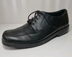 Vestido Informal Capital by Rockport Para Hombre Talla 13M Cuero Negro Puntera Dividida Confort Usado en Excelente Condición - Imagen 1 de 12