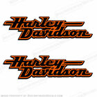Fits Harley-Davidson Fuel Tank Motorcycle Decals (Set of 2) - Style 2 - 9 inches