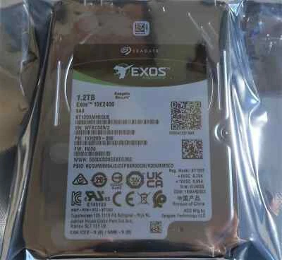 NEW Exos ST1200MM0009 1.2TB 10K RPM 10K 2.5" 12Gb/s 512n SAS Hard Drive - Image 1 of 4
