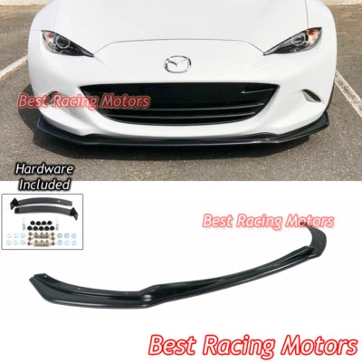 For 2016-2025 Mazda MX-5 Miata ND ND2 ND3 MP Style Front Bumper Lip (ABS) - Image 1 of 3