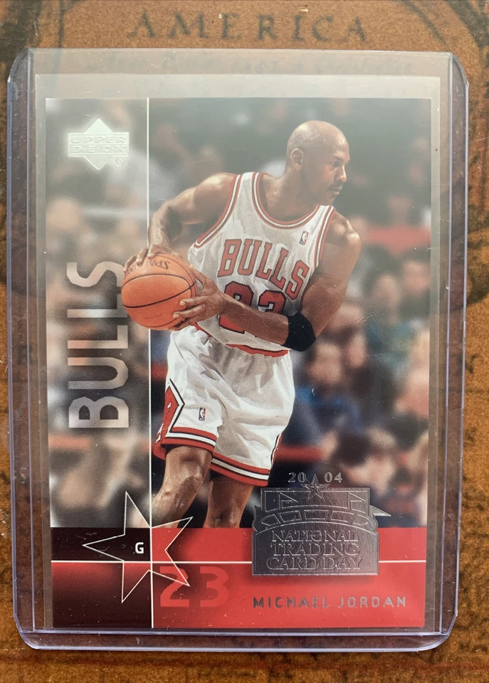 2004 National Trading Card Day Micheal Jordan Upper Deck - Image 1 of 4