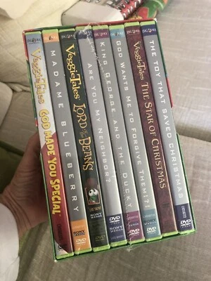 Boxed Set 8 DVD VEGGIE TALES Holiday Collection 2007 Big Idea, Inc Sealed NIP - Image 1 of 4