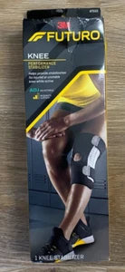 3m Futuro Knee Performance Stabilizer Adjustable Moderate Support Black NEW - Picture 1 of 7