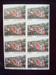 BANKSY Banned "Save or Delete" FULL SHEET Disney Greenpeace Campaign w/ COA's - Picture 1 of 12