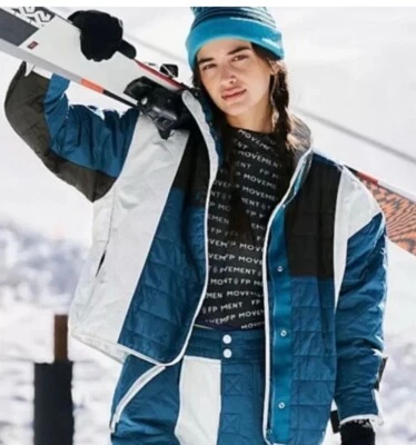 NEW $398 FREE PEOPLE LANDSCAPE VIEW SKI JACKET SIZE S New New - Image 1 of 4