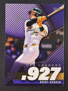 2025 Topps Series 2 Brent Rooker OPS Bests Insert #OPS-8 Athletics - Picture 1 of 2