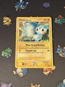 Pokémon Cards Pachirisu DP04 Holo Black Star Promo - (HP) HOLO BLEED - Picture 1 of 6