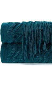 Chanasya Chenille Knitted Throw Blanket for Sofa Chair Bed Living Room - Picture 1 of 3