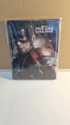 Marvels Captain America Civil War Zavvi Exclusive 3D Blu Ray Steelbook - Image 1 of 4