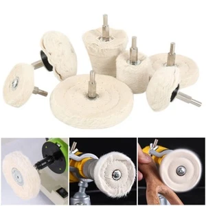 Practical Buffing Wheel Stainless Steel 7 Pieces Wheels 7 pcs For Drill - Picture 1 of 12