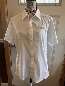 Neu mit Etikett / Columbia Crystal Springs belüftetes SS-Damenshirt mit Reißverschlusstasche / XL - Bild 1 von 6