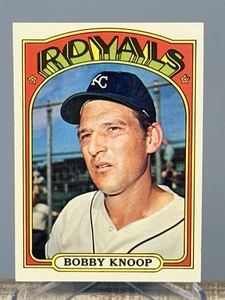 1972 Topps High Number #664 Bobby Knoop Kansas City Royals - Picture 1 of 3