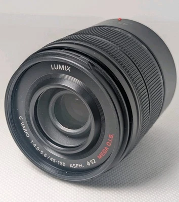 Panasonic Lumix Vario  45-150MM 1: 4-5.6 OIS Micro Four Thirds - Black - Image 1 of 4