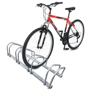 VOUNOT 4 Bike Stand Parking Rack Floor/Wall Mount Bicycle Cycle Storage Locking - Picture 1 of 7