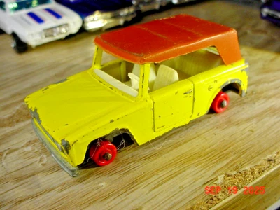 Matchbox Lesney 18 Field Car Yellow England 1/64 j1172 - Image 1 of 4