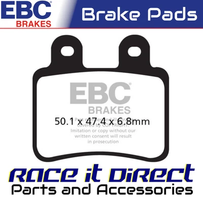 Brake Pads for YAMAHA XT 125 X 2005-2007 Rear EBC - Image 1 of 4
