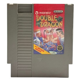 Double Dragon NES Nintendo Game Cartridge Cleaned Tested Working