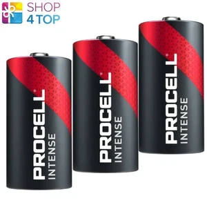 3 Procell Duracell C Intense Alkaline Batteries LR14 MX1400 1.5V New - Picture 1 of 2