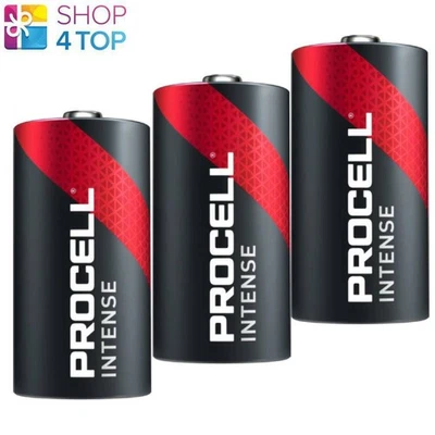 3 Procell Duracell C Intense Alkali-Batterien Lr14 Mx1400 1.5V New - Image 1 of 2