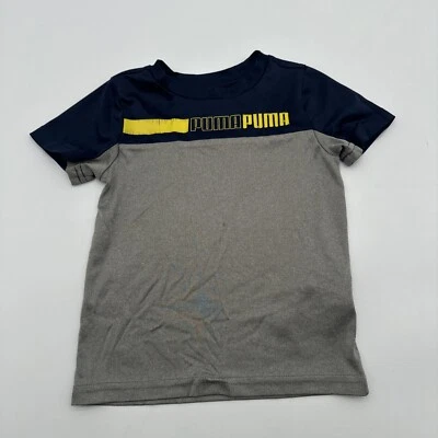 Camiseta Puma Juvenil Niño Pequeña Estampado Gráfico Logo Multicolor ..#19010 Foto 1 de 4