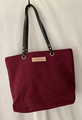 Bolso de Mano PortoVino City Cartera de Lona para Vino con Caño Oculto Playa Nuevo sin Etiquetas Foto 1 de 4