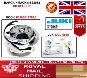 GANCHO #B18301270A0 PARA PIEZA DE MÁQUINA DE COSER INDUSTRIAL JUKI DDL-5550 & BROTHER 735 - Imagen 1 de 4