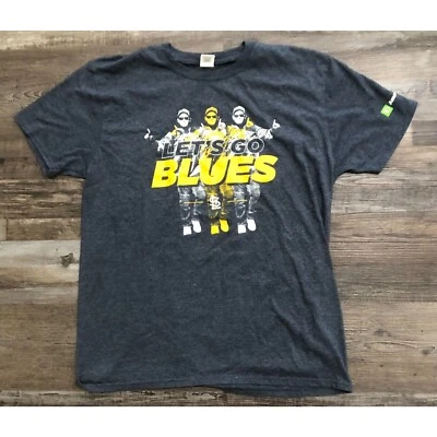 Camiseta Yadier Molina Let's Go Blues SGA Stadium Giveaway Azul Adulto XL Foto 1 de 4