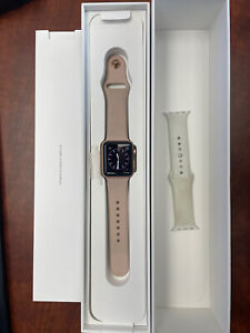 Apple Watch Series 3 粉红色智能38 毫米表壳腕表| eBay