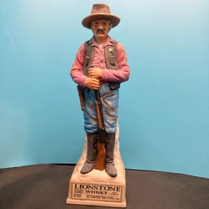 Vintage ' Sheriff 1865-1880 ' Lionstone 1969 Ceramic Bourbon Decanter - Picture 1 of 2