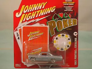 1961 Pontiac Catalina By Johnny Lightning Poker Series - Picture 1 of 1