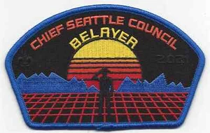 Boy Scout Chief Seattle Council 2021 FOS Friends of Scouting Belayer CSP - Picture 1 of 1