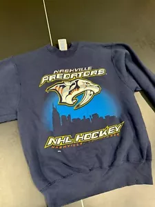 Vintage Nashville Predators Sweatshirt Size M - Picture 1 of 2