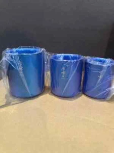 Taza Apilable Snow Peak Edición Limitada Seppou Azul H200 H300 H450 JAPÓN 3Set NUEVO - Imagen 1 de 8