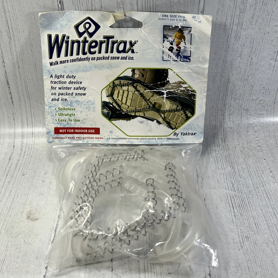 Yaktrax 8608 Walk Traction Cleats for Walking on Snow and Ice - 1 Pair