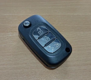 Llavero abatible de recambio para Smart Fortwo (451) cortado de la imagen - Imagen 1 de 3