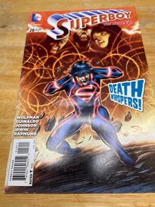 Superboy The New 52 DC Comics 28 Death Whispers April 2014 Wolfman Guinaldo - Picture 1 of 3