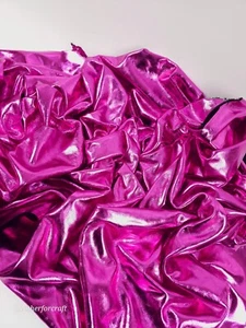 Rosa 7609 Metallic gefrästes weiches Kalbsleder - Bild 1 von 3