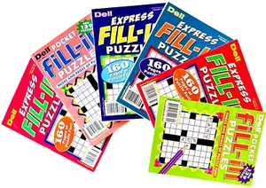 NEU Posten von 6 Penny Press Dell Pocket Express zum Ausfüllen von Puzzlebüchern über jeweils 139 - Bild 1 von 2