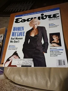Esquire Magazine August 1989 - MADONNA! John Edgar Wideman - Foto 1 di 4