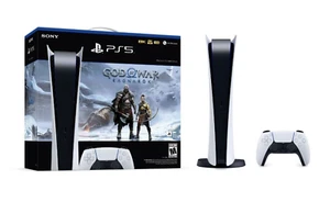 God of War Ragnarok PlayStation 5 PS5 Digital Edition Console Bundle *IN HAND* - Picture 1 of 2