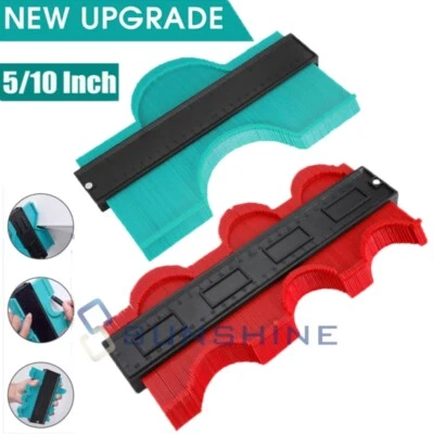HQMASTER 10" Herramienta De Medidor De Contorno Perfil Duplicador Irregulare De Formas