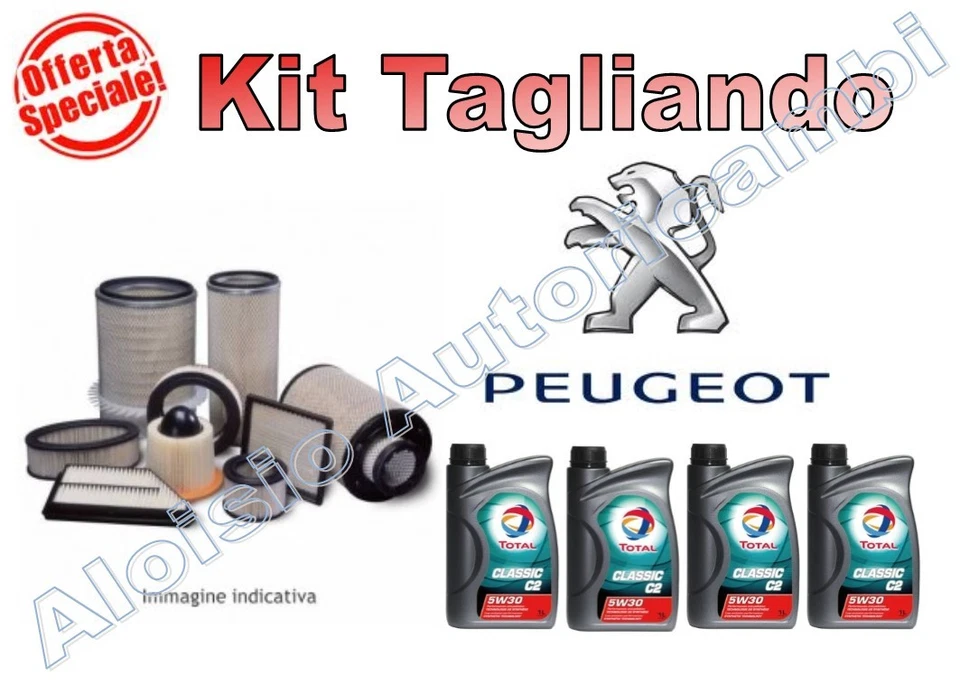 KIT TAGLIANDO PEUGEOT 2008 1.4 HDI 68CV **Spedizione Inclusa!!** - Imagen 1 de 1