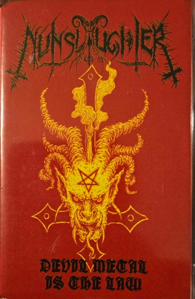 NunSlaughter - Devil Metal Is The Law(Tape/2024)GRAVE DESECRATOR MORBOSATAN VLAD - Image 1 of 1