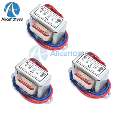 AC 220V To AC 6V 9V 12V  Output Voltage 1W  50Hz~60Hz  Power Transformer - Image 1 of 4