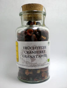 120 g de té de frutas arándano granada en vaso de corcho - Imagen 1 de 3