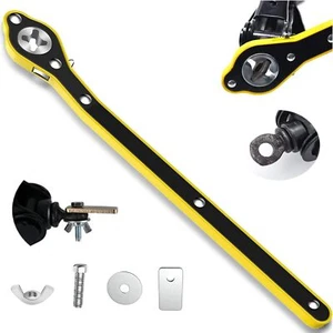 Auto Jack Ratchet Wrench of Labor-Saving Desigh, Car and 12in, Orange - Picture 1 of 8