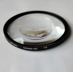 67mm Macro Close Up Lens Converter Filter +8 for 67mm Thread lens For Canon - Picture 1 of 2