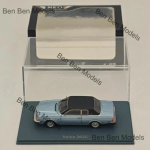 NEO SCALE MODELS 1/87 Volvo 262C Resin Car Limited Collection Blue - Picture 1 of 6